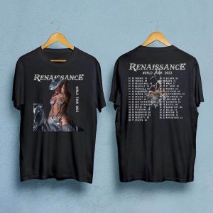 Beyonce Renaissance World Tour 2023 Renaissance World Tour 2023 Shirt Beyonce Tour 2023 Shirt, Vintage Music Tour T-Shirt Active