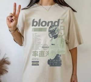 Frank Ocean Blond Album T-Shirt , Frank Blond Vintage 90s Style Graphic Shirt , Blond Shirt , Frank Ocean Merch | Cute Fan Gift Frank Ocean