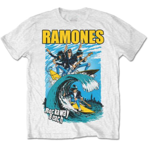 Ramones Rockaway Beach Official Tee T-Shirt