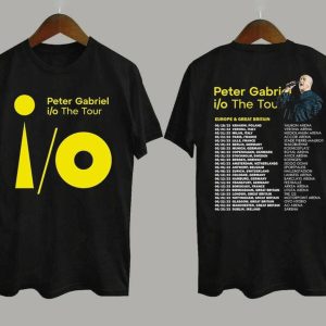 Peter Gabriel i/o The Europe Tour 2023 T-Shirt, Peter Gabriel Tour Concert 2023 shirt, Peter Gabriel Lover Gift, 2023 Music Festival