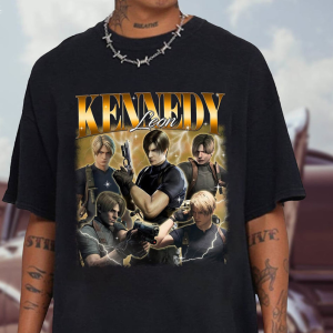 Leon Residence Evil Kennedy Gaming Shirt