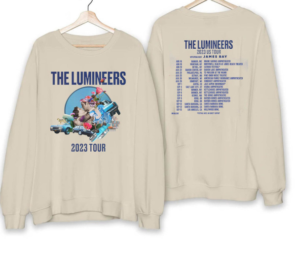 The Lumineers Brightside World Tour Music Band Shirt,Music Tour Shirt,The Tour Shirt,The Lumineers Shirt,Gift For Fan, Music Band Tour Merch