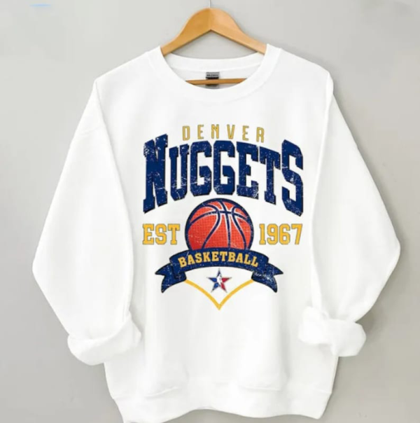 Denver Sweatshirt, Nuggets Sweater, Nuggets Shirt, Basketball Fan Shirt, Basketball Sweatshirt, DN Sweat, Champion Nuggets Shirt