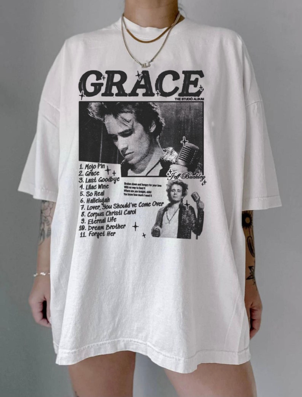 Jeff Buckley Mystery White Boy Tour 1995 Music Tour T-Shirt, Jeff Buckley Shirt, Anniversary Gift, Great Gift for Fans