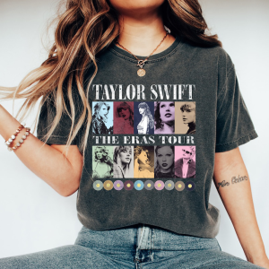 The Eras Tour Vintage Style Tshirt | Swiftie Gift | Taylor Swift Concert Merch