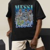 GOAT Lionel Messi Shirt, Soccer shirt, Classic 90s Graphic Tee, Unisex, Vintage Bootleg, Gift, Retro