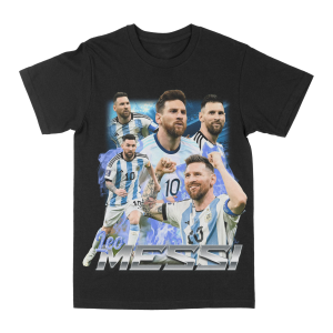 Lionel Messi Shirt, Football Soccer shirt, Classic 90s Graphic Tee, Unisex, Vintage Bootleg, Gift, Retro