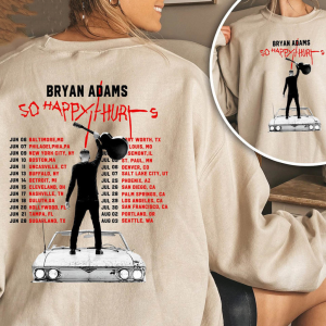 Bryan Adams Tour 2023 Vintage Shirt For Music Lover