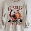 Charles Leclerc Vintage Shirt, Ferrari Trending Unisex Hoodie Crewneck