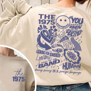 The 1975 North America Tour Shirt, Best Tour Crewneck Short Sleeve