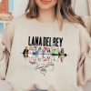 Lana Del Rey Vintage Style Unisex T-Shirt, Lana Del Rey Sweatshirt, Happiness Is A Butterfly Shirt