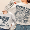 Basgiath War College Double-side Sweatshirt, Fourth Wing Sweatshirt, Spicy Booktok, Dragon Rider Violet Sorrengail Xaden Riorson Bookish