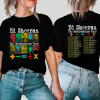 Ed Sheeran Shirt, Retro Ed Sheeran Cassettes Shirt, Ed Sheeran 2023 World Tour, 2023 Mathematics America Tour Shirt, Tour 2023 Bad Habit