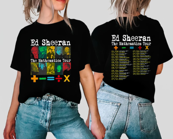 Mathematics 2023 Tour Shirt, The Mathematics Shirt, Concert T Shirt, 2023 Music Concert Tee, World Music Tour Fan Tees, Equals Tour Shirt