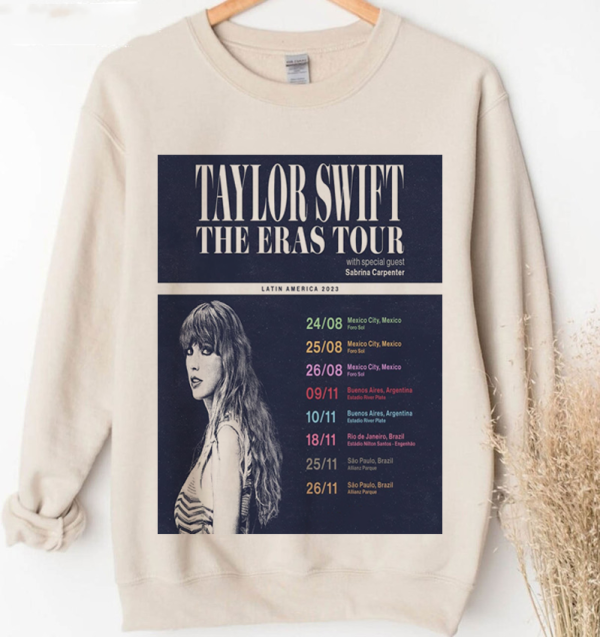 TS The Eras Tour T-Shirt, The Eras Tour Shirt, Eras Tour 2023 Shirt, Music Country Shirt, Midnights Album Shirt