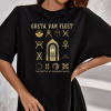 Greta Van Fleet Shirt, Retro Dreams In Gold Crewneck Unisex T-shirt