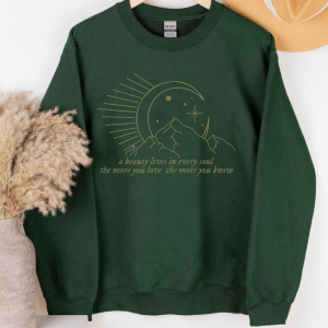 Greta Van Fleet Shirt, A Beauty Lives Every Soul Long Sleeve Sweatshirt