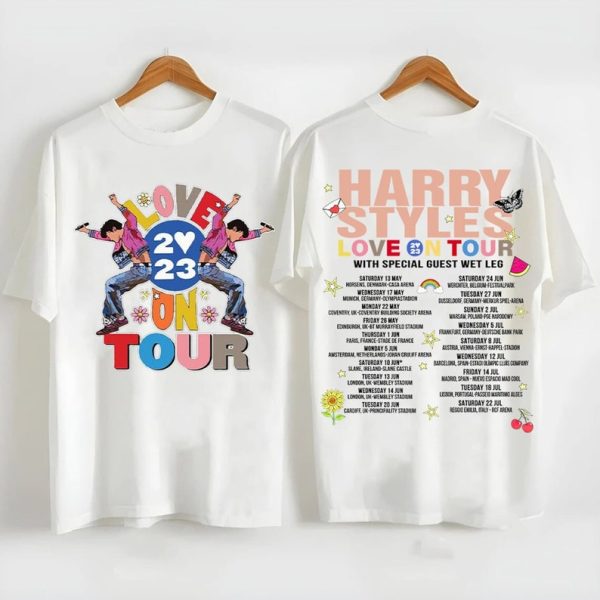 Love On Tour 2023 Shirt,Har.ry Tour 2023 T shirt, doubled side ts, Concert Sweatshirt, Hoodie, Har.ry’sMerch, Gifts For Fan, Unisex Styles