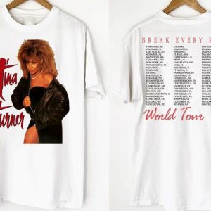 Tina Turner Break Every Rule World Tour ’87 T-Shirt, Tina Turner Tour 1987 Shirt, Rock music Tour Shirt, Break Every Rule Concert Shirt