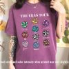 The Eras Tour T-shirt with Tour Dates | Taylor Swift Concert Merch | Swiftie Gift | Vintage Style Tee |Unisex Garment-Dyed