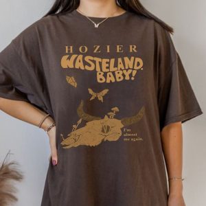 Wasteland Baby Shirt, Hozier Music Shirt, No Grave Can Hold My Body Down, Hozier In A Week Shirt, Hozier Gift Bootleg Shirt