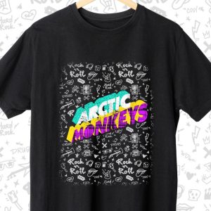 Arctic Monkey Graffiti T-shirt, Indie Rock Shirt, Graphic Tee, Vintage Shirt, Aesthetic Arctic Monkey Shirt, Band Tshirt