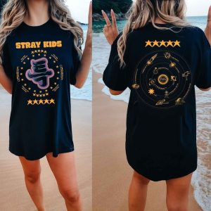 5 Star Stray Kids Shirt, Stray Kids New Album Shirt, Stray Kids Maxident Shirt, Stray Kids Felix 5 Star Shirt, Stray Kids Shirt,Gift for Her