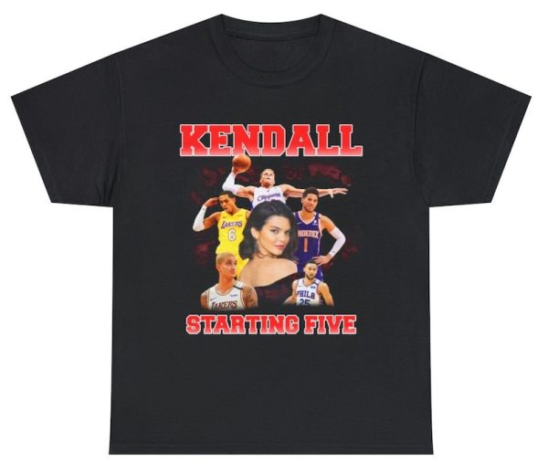 Kendall Starting Five Shirt Loahaddian Kendall Jenner Team Shirt, Kendall Starting Five Tee Shirt, Hoodie, Sweatshirt