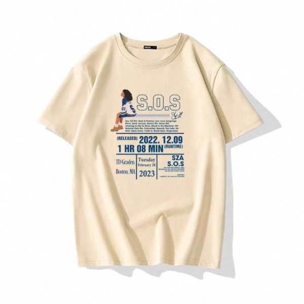 SZA Shirt, Good Days Graphic Tee, SOS Tour 2023