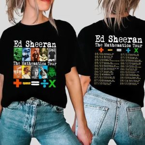 Vintage Ed Sheeran Shirt, Ed Sheeran The Mathematics Tour Shirt, Vintage Gift for Sheerios