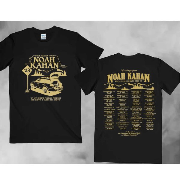 Noah Kahan tour dates shirt, Noah Kahan Shirt, Noah Kahan tour 2023 shirt, Tour Shirt, Gift For Him, Gift For Her, Gift For Women