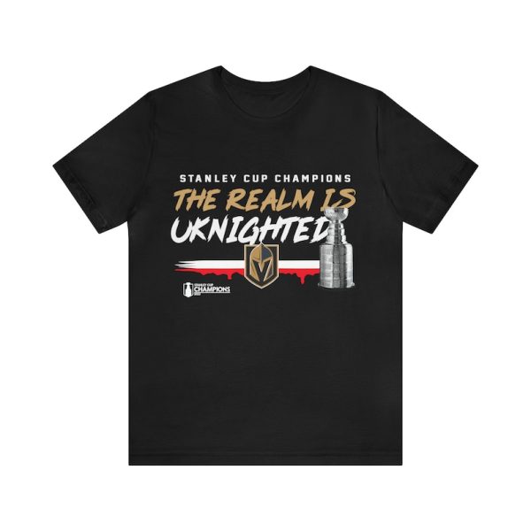 2023 Stanley Cup Champions Vegas Golden Knights Tshirt | The Realm Is Uknighted | Eichel | Marchessault | Karlsson | Smith