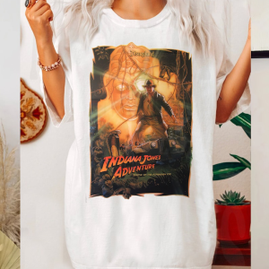 Retro Indiana Jones Adventure Disneyland 1995 Shirt, Indiana Jones Shirt, Disneyland Jones Shirt, Vintage Style Shirt, Disney Vintage Shirt