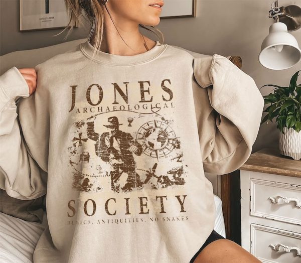 Indiana Jones Archaeological Society Vintage Shirt, Indiana Jones T-Shirt, Sweatshirt, Hoodie, Vintage Disney Merch, Gift For Fans