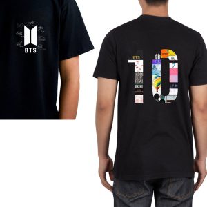 BTS 10th Anniversary Tshirt | Discography shirt | 2023 Festa | Take Two | 10 years with Bts