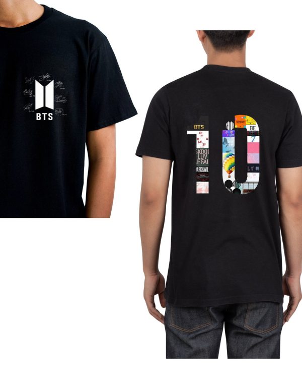 BTS 10th Anniversary Tshirt | Discography shirt | 2023 Festa | Take Two | 10 years with Bts