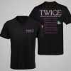 Twice Ready To Be Tour 2023 Hoodie, Twice 5th World Tour Shirt, Twice Kpop Shirt, Twice Jihyo, Nayeon, Momo, Sana, Mina, Tzuyu, Kpop Merch