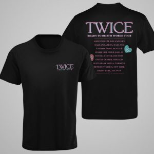 Twice World Tour Shirt, Twice tour shirt, Twice shirt, Twice kpop shirt, Twice tee, Twice tour tee, Twice 2023 tour shirt