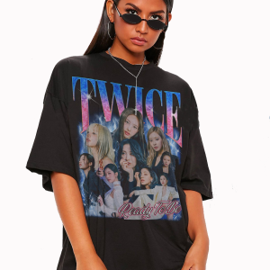 Twice Retro Bootleg T-shirt, Twice Shirt, Kpop Shirt, Kpop Merch, Twice Clothing, Kpop Gift for Fans, Ready To Be Concert 2023