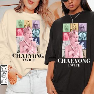 Chaeyong Kpop Shirt, Twice Ready To Be Sweatshirt, Chaeyong Twice Vintage Retro Graphic Tee Music Unisex Gifts Fan Hoodie