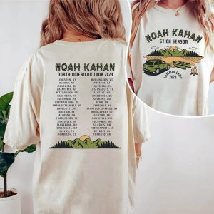 Noah Kahan Stick Season 2023 Tour Shirt, Noah Kahan Pop Music Shirt, Noah Kahan Tour 2023 Gift For Fan, Stick Season Summer Camp Shirt