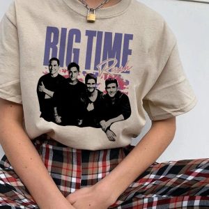 90s Vintage Big Time Rush Band Shirt, Big Time Rush Tee, Big Time Rush Vintage Sweatshirt Music, Pop Music Shirt, Pop Music Fan Merch