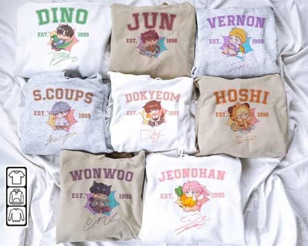 Seventeen Kpop Shirt, Seventeen FML Album Sweatshirt, Seventeen S.Coups, Jeonghan, Joshua, Jun, The8, DK, Hoshi, Wonwoo