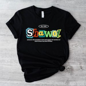 Shinee Anniversary T-shirt for Shawol, Shinee Kpop Gift, Kpop Shirt, Kpop Merch, Korean Fashion, Shawols Fan Made Hoodie, Boygroup Boyband