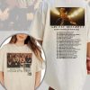 Zach Bryan Front and Back Printed The Burn Burn Burn Tour 2023 Shirt For Fan Zach Bryan Concert Fan Shirt, Zach Bryan 2023 Country Music