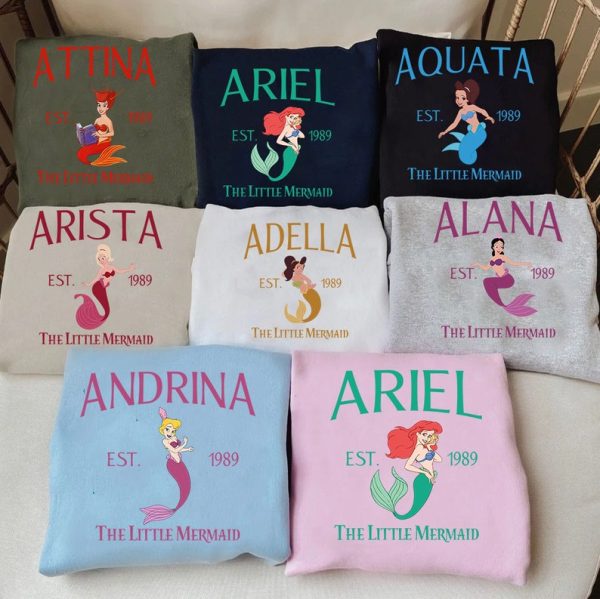 Disney Little Mermaid Shirt, Disney Family Trip Matching Shirt, Disney Ariel Shirt, Disney Princess shirt, Disneyland Shirt, Disney Trip Tee