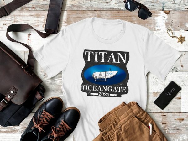 Titan Oceangate Shirt, Titanic Tour Guide, Missing Submarine, Oceangate Submarine Shirt