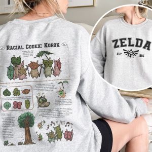 Zelda Korok Comfort Colors Shirt, The Legend Of Zelda, Hyrule Shirt, Nintendo Gamer Shirt, Tears Of The Kingdom, Hylia Shirt, Y2K Hoodie