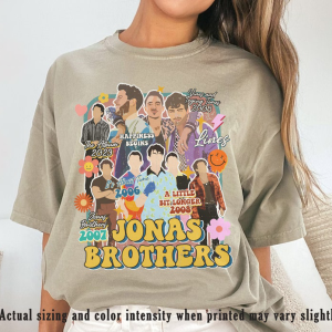 Retro Jonas Brothers Comfort Colors Shirt, Jonas Brother Merch, Jonas Brothers Tour Shirt, Retro Jonas Brothers New Album Tee