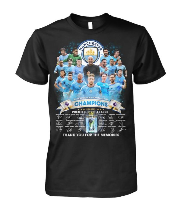 Manchester City Champions Shirt 22/23, Manchester City Shirt 2023, Champions Shirt, Gifts For Dad, Father’s Day, Gifts For Fans. Mc Shirt.